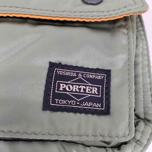 ポーター PORTER TANKER タンカー ショルダーバッグ ミニ セージグリーン メンズ